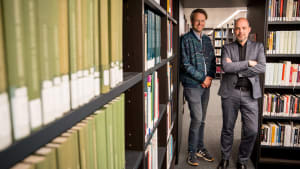 Bert Bakker en Carlos Reijnen (vlnr)